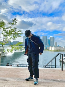 「POLAR（ポラール）のアイテム（ジャケット/アウター）」を使った、toさん（メンズ・178cm）の秋コーディネート