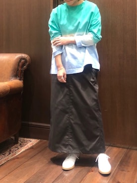 「NOMBRE IMPAIR（ノンブルアンペール）のアイテム（ドレスシューズ）」を使った、saegusa.さん（レディース・151cm）の冬コーディネート