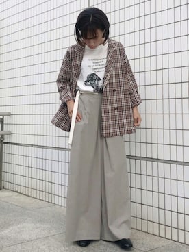 「NOMBRE IMPAIR（ノンブルアンペール）のアイテム（パンプス）」を使った、saegusa.さん（レディース・151cm）の夏コーディネート