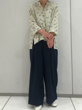 「rapiecage（ラピエサージュ）のアイテム（リング）」を使った、saegusa.さん（レディース・151cm）の春コーディネート