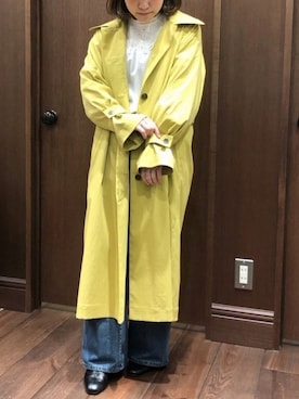 「NOMBRE IMPAIR（ノンブルアンペール）のアイテム（ジャケット/アウター）」を使った、saegusa.さん（レディース・151cm）の冬コーディネート