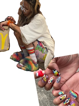 「H&M（エイチ・アンド・エム）のアイテム（水着）」を使った、88aoie88さん（レディース・153cm）の春コーディネート