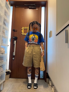 「BENCH（ベンチ）のアイテム」を使った、88aoie88さん（レディース・153cm）の秋コーディネート