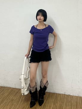 「WHO’S WHO gallery」｜makiさん（レディース・159cm）の夏コーディネート