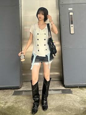 makiさん(レディース・159cm)の夏コーディネート
