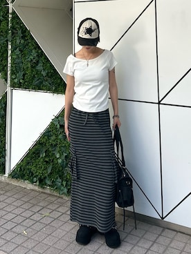 makiさん(レディース・159cm)の夏コーディネート