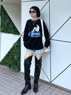 makiさん(レディース・159cm)の夏コーディネート