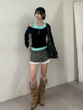 「WHO’S WHO gallery」｜makiさん（レディース・159cm）の夏コーディネート