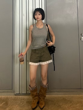 makiさん(レディース・159cm)の夏コーディネート