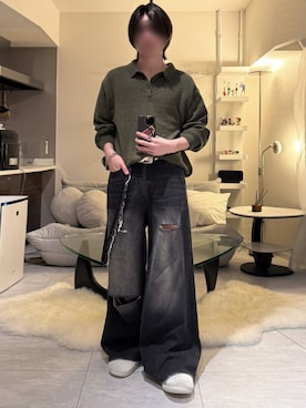 「アイテム（ブレスレット）」を使った、けいさん（メンズ・177cm）の春コーディネート