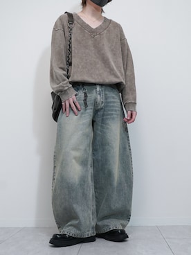 けいさん（メンズ・177cm）の冬コーディネート