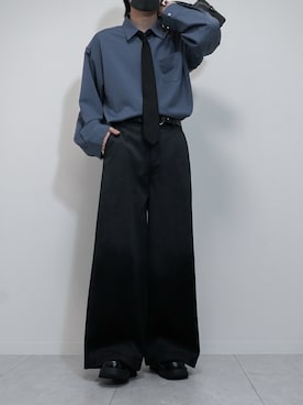 「アイテム（ドレスシューズ）」を使った、けいさん（メンズ・177cm・20代）の秋コーディネート