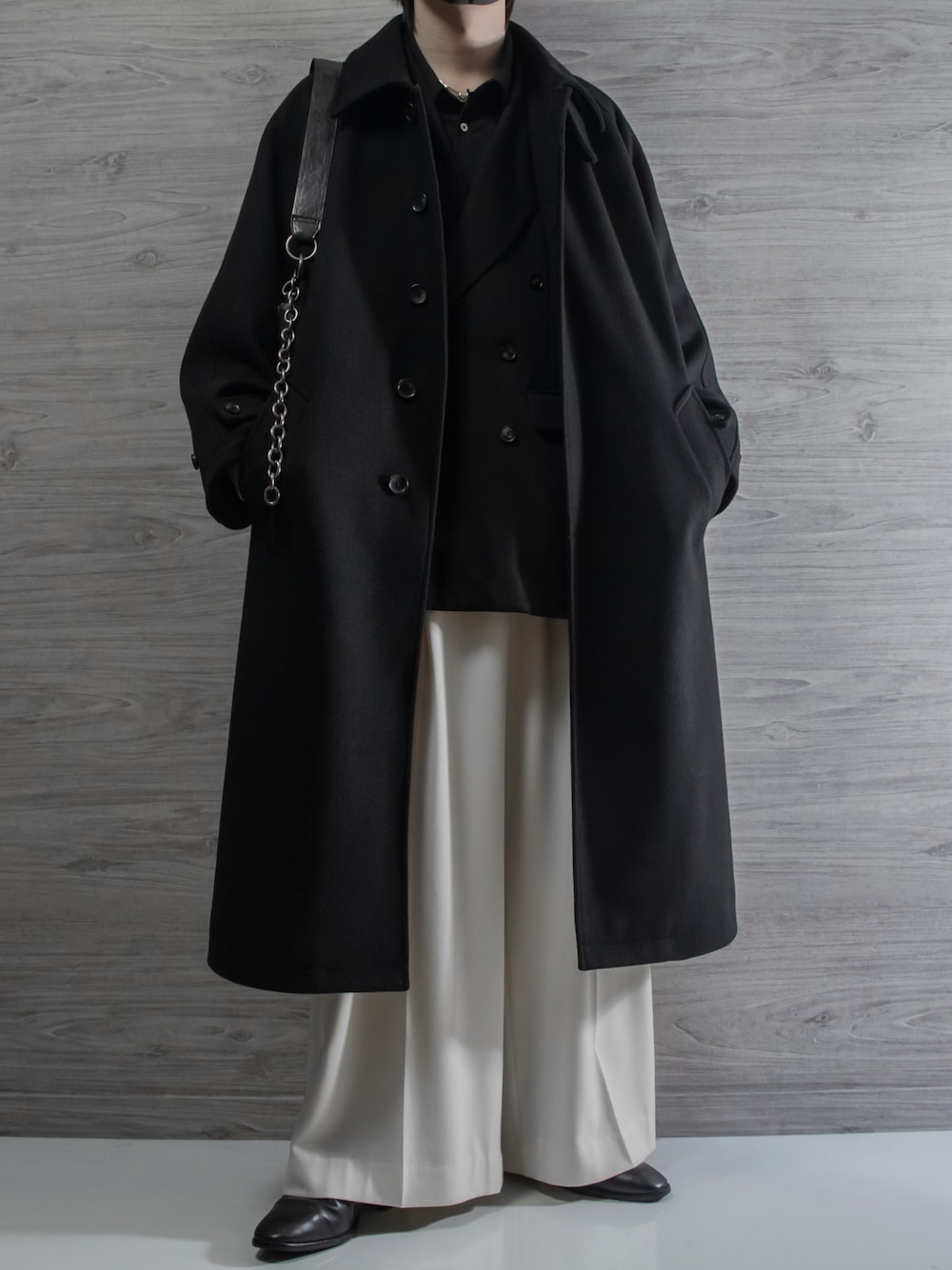VELNUS】2way mode design over double tailored jacket / 2way