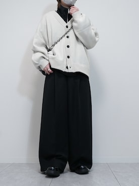 「アイテム（ドレスシューズ）」を使った、けいさん（メンズ・177cm・20代）の冬コーディネート