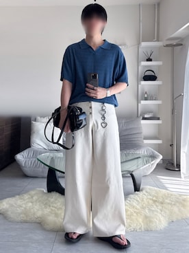 「VELNUS（ベルナス）のアイテム」を使った、けいさん（メンズ・177cm）の夏コーディネート
