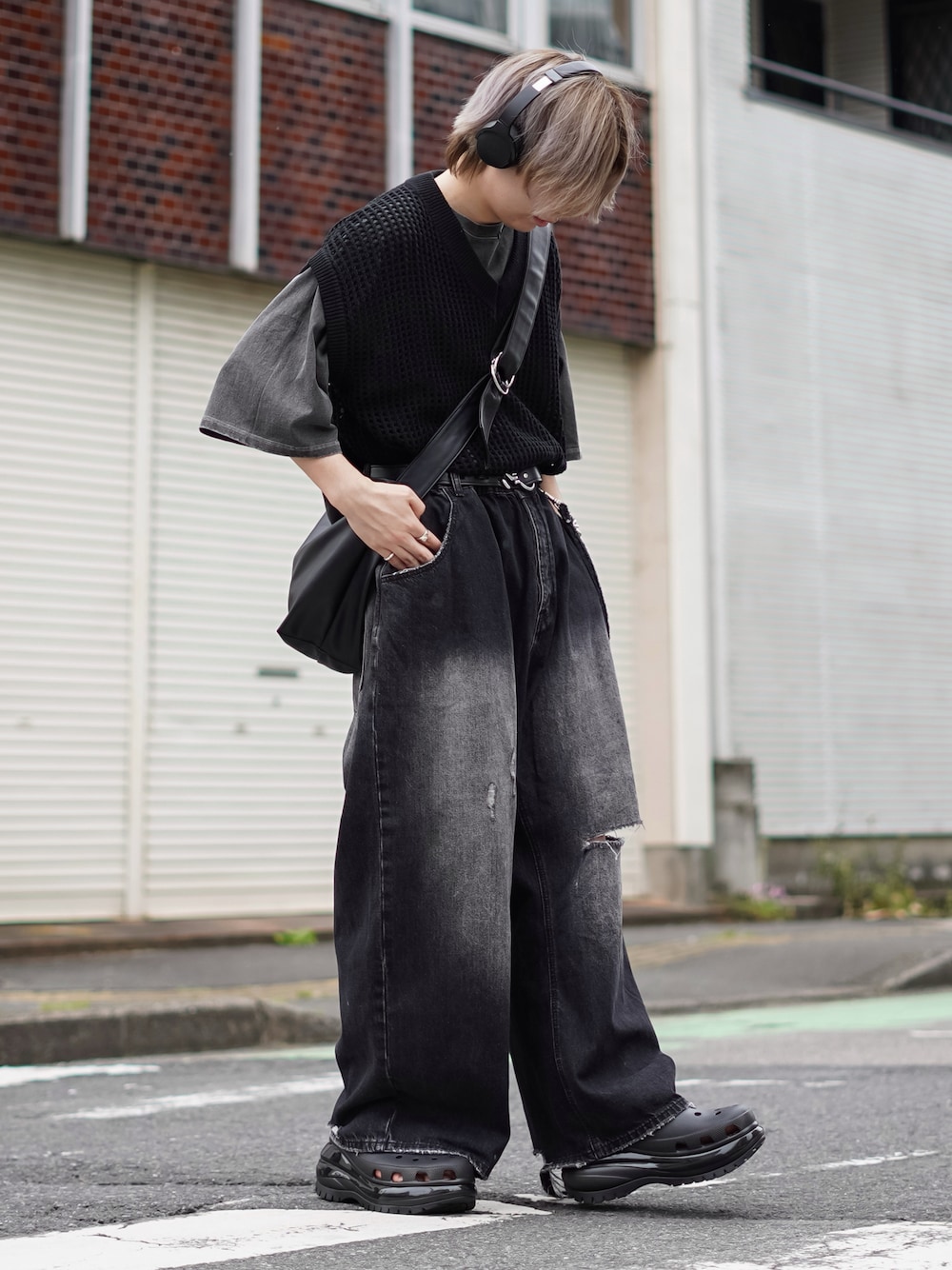 クロックス メガクラッシュ クロッグ crocs Clog KingGnu 着用