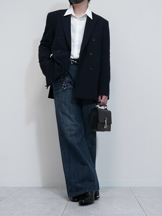 「VELNUS（ベルナス）の【VELNUS】【+7.5cm】 High sole metal design heel boots/ハイソールメタルデザイン ヒールブーツ（ブーツ）」を使った、けいさん（メンズ・177cm）の冬コーディネート