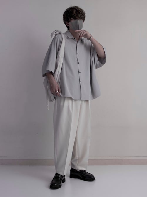【2点セット】TR Loose Tapered Slacks【新品・1度着用】 CLEL】TR Loose Tapered Slacks / TR ルーズテーパード