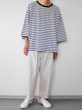 「UNIQLO（ユニクロ）のアイテム（スニーカー）」を使った、けいさん（メンズ・177cm）の夏コーディネート