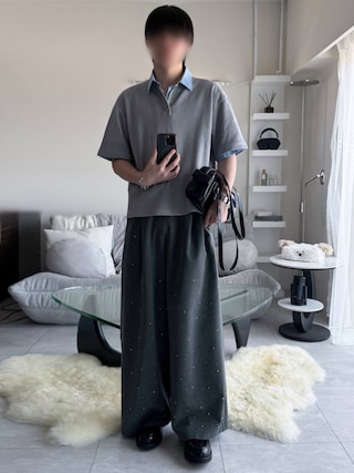 「VELNUS(ベルナス)の【VELNUS】Quick-Dry & Anti-Bacterial Deodorant Hand-Stitch V-Neck Waffle Henley Short-Sleeve T-Shirt/〈吸水速乾・抗菌防臭〉ハンドステッチVネックワッフルヘンリーネック半袖Tシャツ(Tシャツ/カットソー)」を使った、けいさん(メンズ・177cm)の夏コーディネート