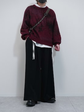 「アイテム（リング）」を使った、けいさん（メンズ・177cm）の秋コーディネート