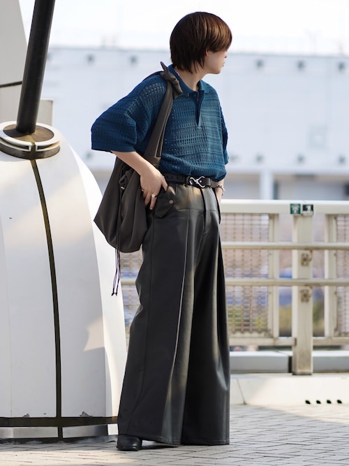 2way drawcord shoulder bag/tote bag/ 2wayドローコード巾着 