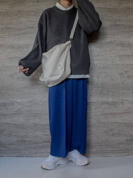 「FILA（フィラ）のアイテム」を使った、けいさん（メンズ・177cm）の秋コーディネート