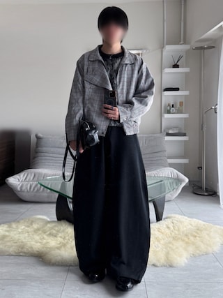 「VELNUS(ベルナス)の【VELNUS】Abstract loose shaggy design knit/アブストラクトルーズシャギーデザインニット(ニット/セーター)」を使った、けいさん(メンズ・177cm)の秋コーディネート