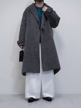 「アイテム（チェスターコート）」を使った、けいさん（メンズ・177cm・20代）の秋コーディネート