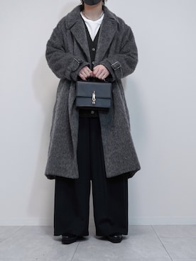 「アイテム（スラックス）」を使った、けいさん（メンズ・177cm・20代）の秋コーディネート