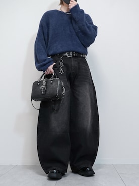 「アイテム（キーホルダー）」を使った、けいさん（メンズ・177cm）の秋コーディネート