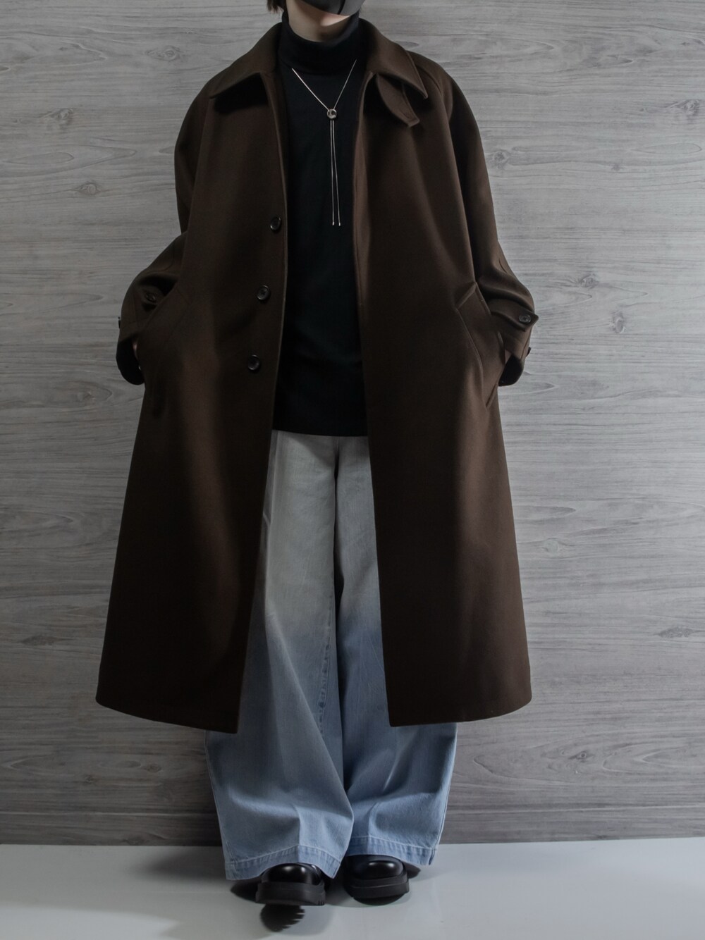 けい｜VELNUSのステンカラーコートを使ったコーディネート - WEAR