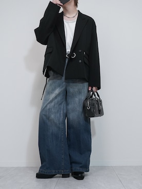 「アイテム（ショルダーバッグ）」を使った、けいさん（メンズ・177cm）の夏コーディネート