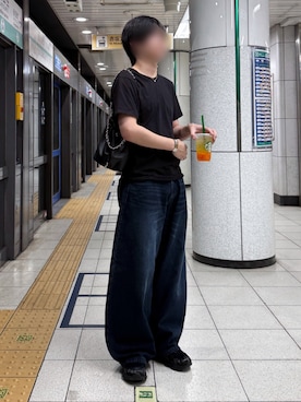 「JIEDA（ジエダ）のアイテム」を使った、けいさん（メンズ・177cm）の夏コーディネート
