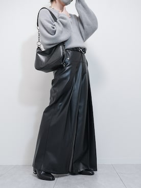 「アイテム（ベルト）」を使った、けいさん（メンズ・177cm）の秋コーディネート