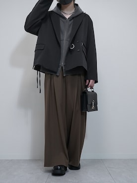「アイテム（テーラードジャケット）」を使った、けいさん（メンズ・177cm）の夏コーディネート
