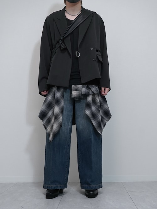 MAISON SPECIAL ショルダーバッグ 「UNISEX」Leather Shoulder