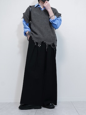 けいさん（メンズ・177cm）の冬コーディネート