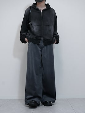 「アイテム（ネックレス）」を使った、けいさん（メンズ・177cm）の秋コーディネート