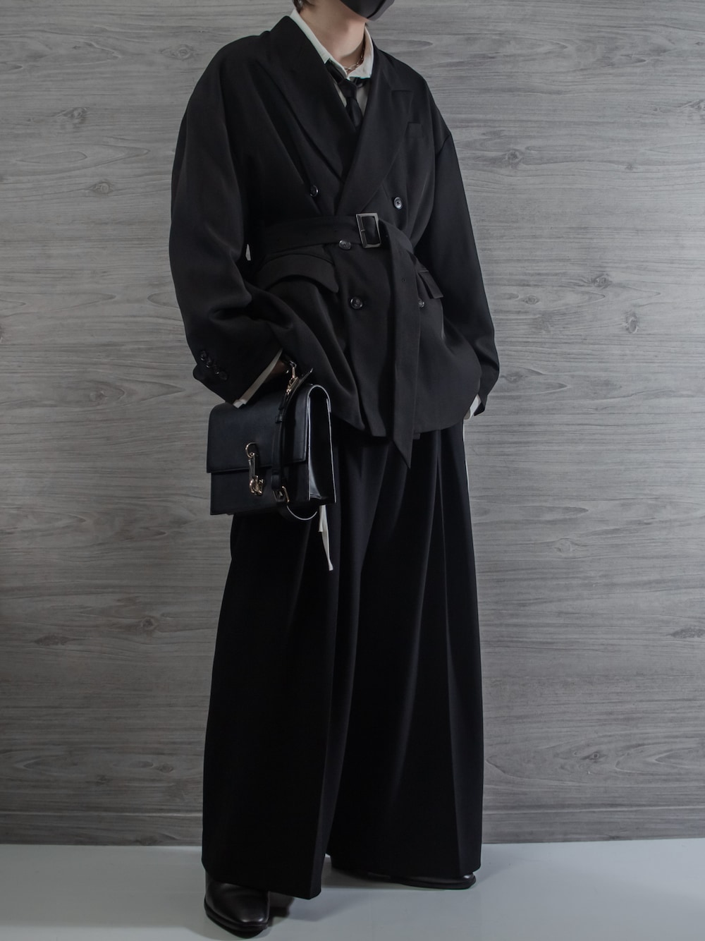 VELNUS】2way mode design over double tailored jacket / 2way