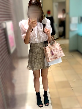 「Maison de FLEUR（メゾンドフルール）のアイテム」を使った、🐰さん（レディース・158cm）の夏コーディネート