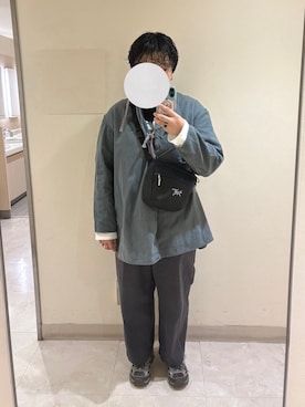「アイテム（チノパンツ）」を使った、yunaさん（レディース・162cm）の秋コーディネート