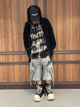 「DANKE SCHON（ダンケシェーン）のアイテム（帽子）」を使った、DAISUKEさん（メンズ・171cm）の春コーディネート
