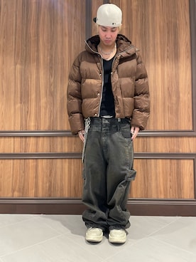 「DANKE SCHON（ダンケシェーン）のアイテム（ブルゾン）」を使った、DAISUKEさん（メンズ・171cm）の秋コーディネート