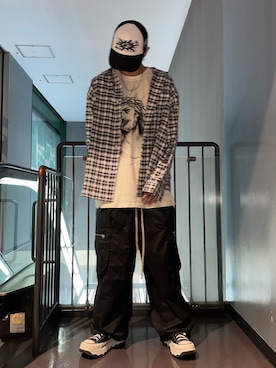 「SOMEIT（サミット）のアイテム」を使った、DAISUKEさん（メンズ・171cm）の春コーディネート