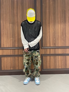 「アクセント」｜DAISUKEさん（メンズ・171cm）の夏コーディネート