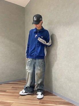「DANKE SCHON（ダンケシェーン）のアイテム（帽子）」を使った、DAISUKEさん（メンズ・171cm）の春コーディネート