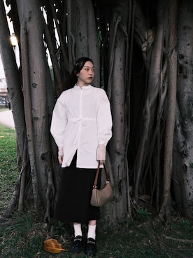 Lanさん（レディース・163cm）の冬コーディネート