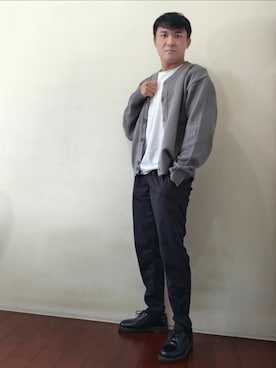 「アイテム（パンツ）」を使った、fuuyouさん（メンズ・175cm）の秋コーディネート
