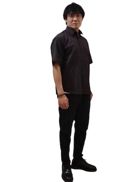 「BEAMS（ビームス）のアイテム（パンツ）」を使った、fuuyouさん（メンズ・175cm）の春コーディネート